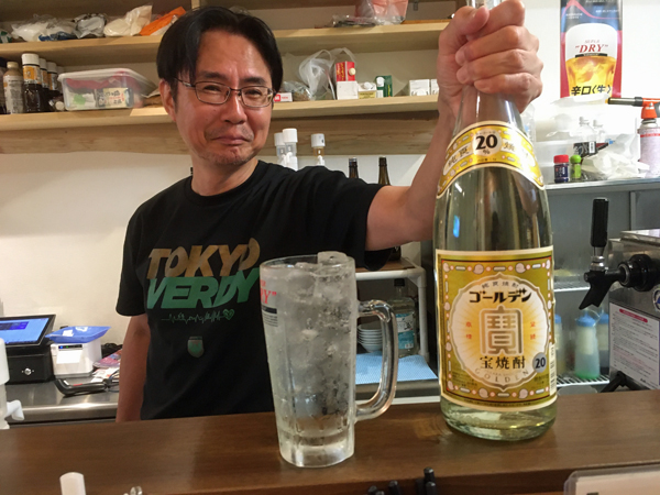 立ち飲み太郎でひとり飲み
